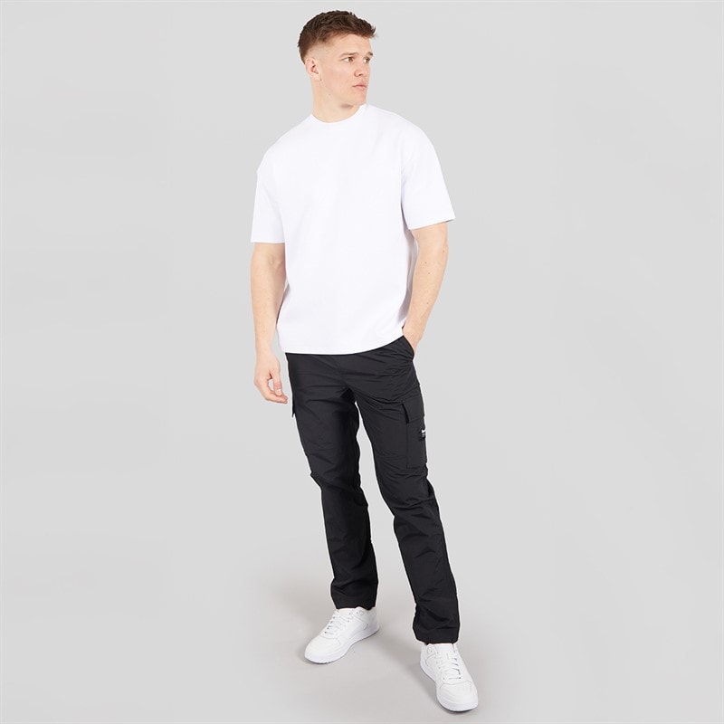 Bench Mens Azarin Cargo Pants Black - Image 4