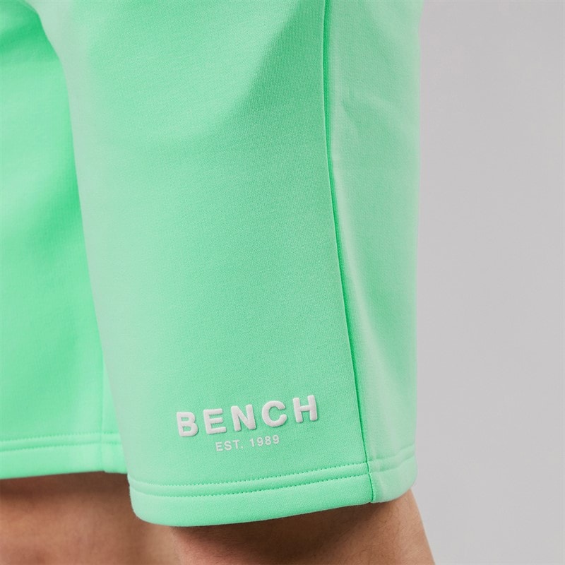 Bench Mens Nuvero T-Shirt And Shorts Set Deep Mint - Image 5