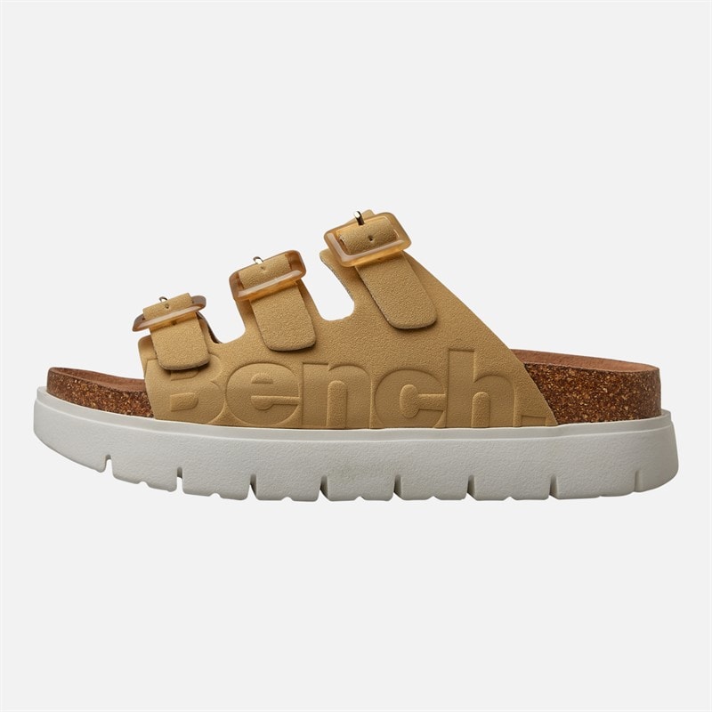 Bench Womens Ushuaia Triple Buckle als Sand - Image 2