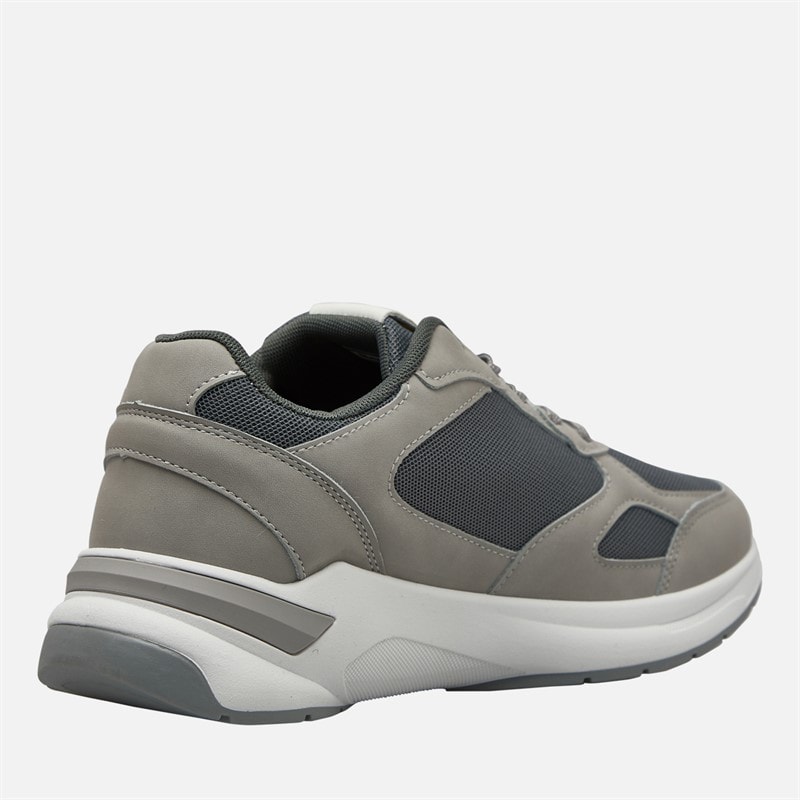Bench Mens Derker Trainers Dove/Grey Dove / Grey - Image 5