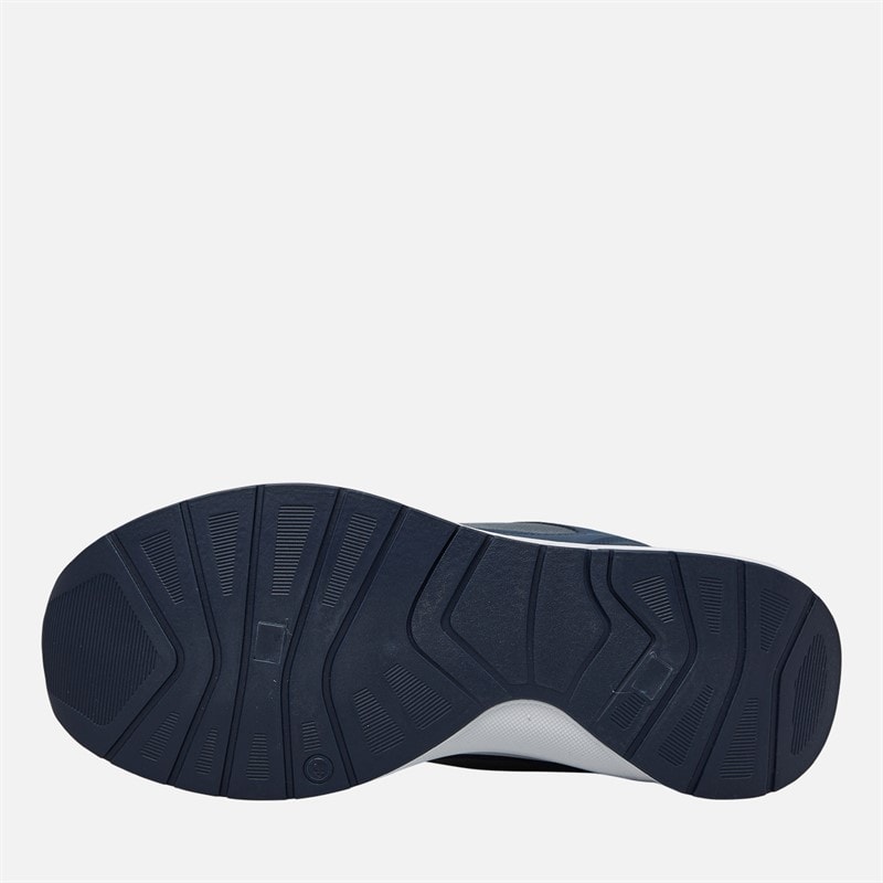 Bench Mens Derker Trainers Navy/Grey - Image 2