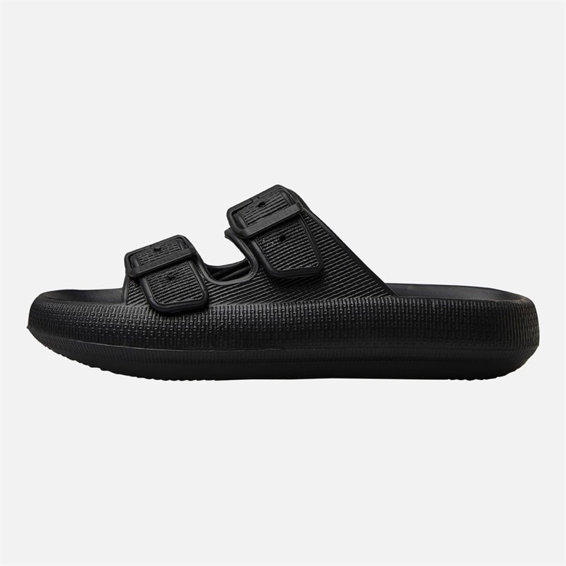 Bench Womens Ibbette Dual Strap Sandals Black - Image 2