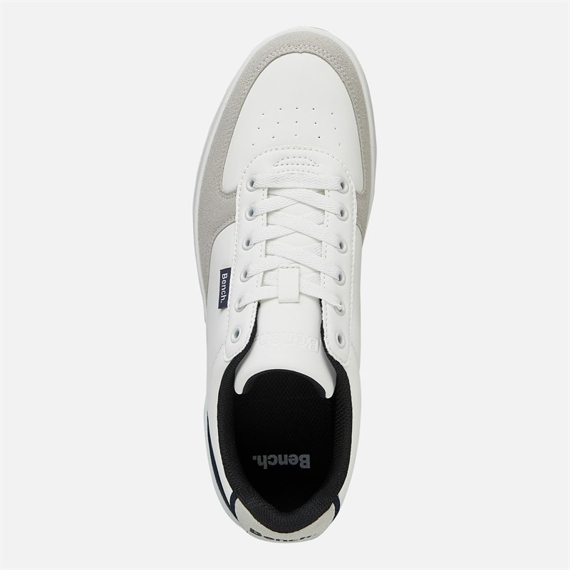 Bench Mens Grainger Trainers Light Grey/Navy Light Grey / Navy - Image 4
