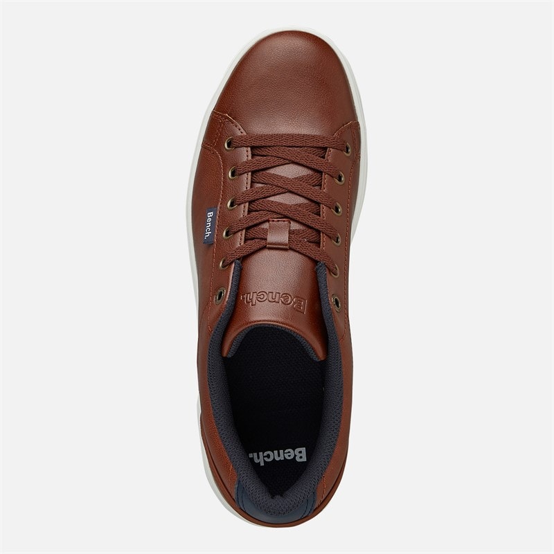 Bench Mens Wainwright Trainers Tan - Image 4