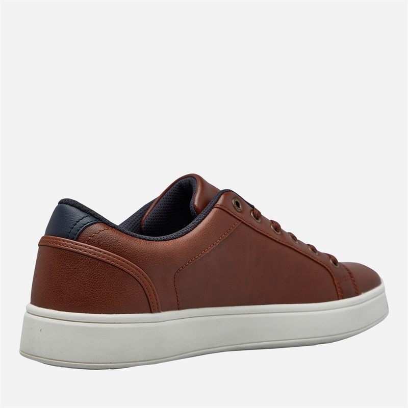 Bench Mens Wainwright Trainers Tan - Image 5