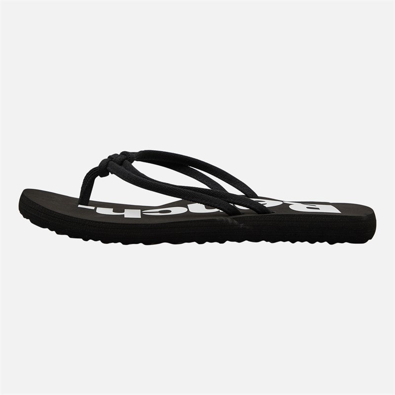 Bench Womens Invisa Flip Flops Black - Image 2