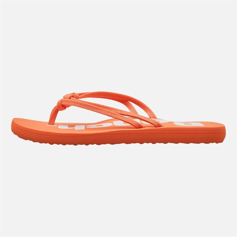 Bench Womens Invisa Flip Flops Coral - Image 2