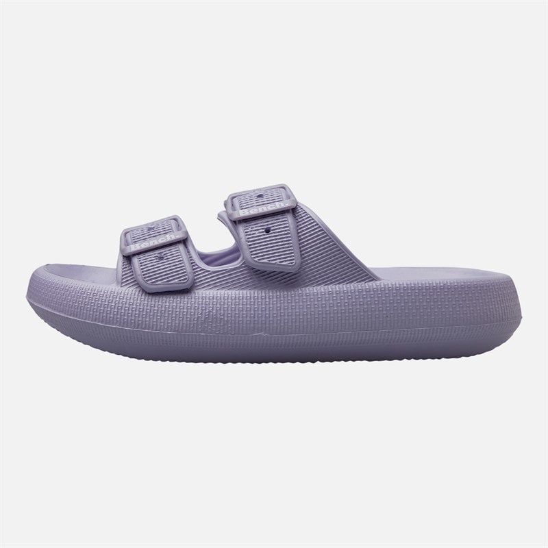 Bench Womens Ibbette Dual Strap Sandals Lilac - Image 2