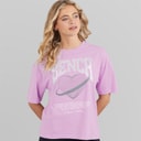 Bench Womens Jilen T-Shirt Lilac Breeze
