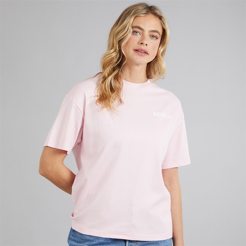 Bench Womens Kassa T-Shirt Pink - Image 2