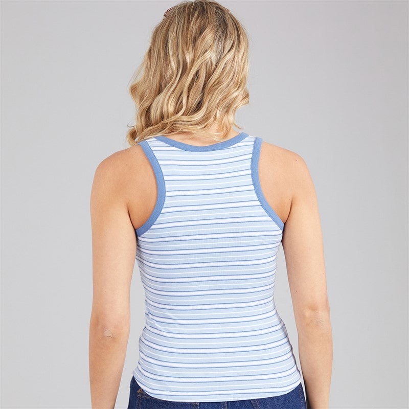 Bench Womens Elsu Vest Sky Stripe - Image 2