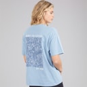 Bench Womens Yerra T-Shirt Dusky Blue