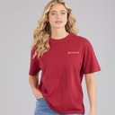 Bench Womens Jorgie T-Shirt Cranberry Juice