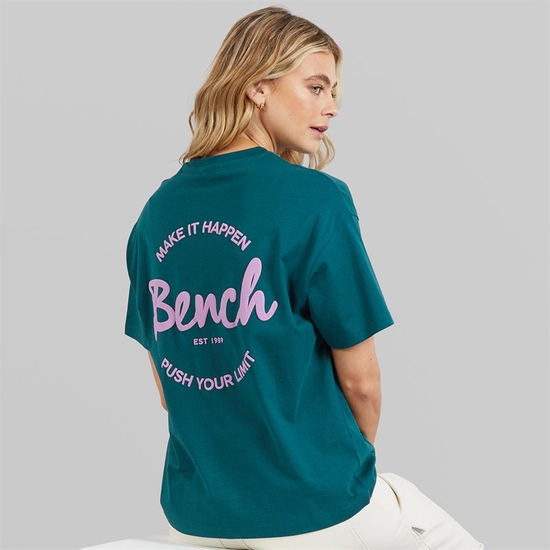 Bench Womens Enalla T-Shirt Deep Teal - Image 1
