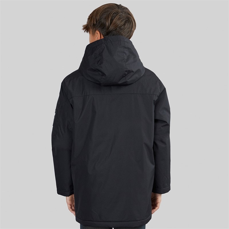 Bench Boys Sandofini Hooded Coat Black - Image 2
