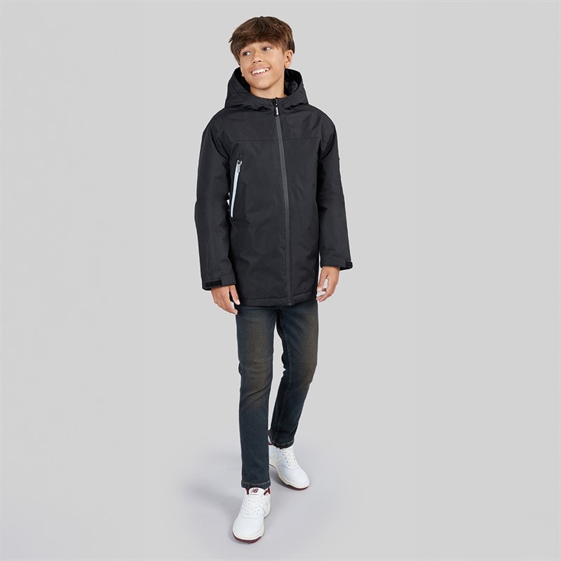 Bench Boys Sandofini Hooded Coat Black - Image 4