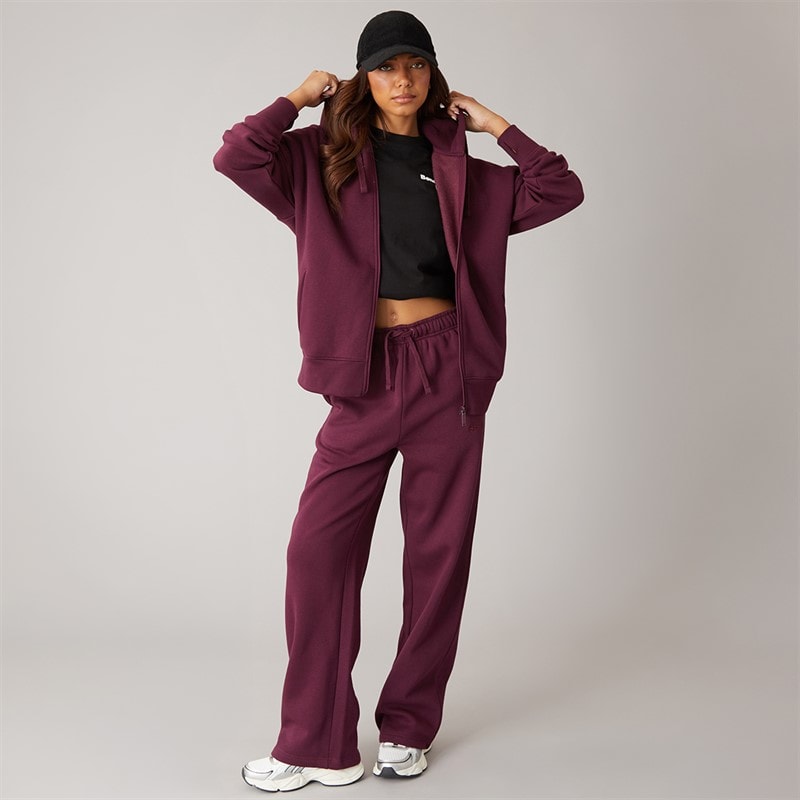Bench Womens Roam Tracksuit Cherry Lacquer - Image 1
