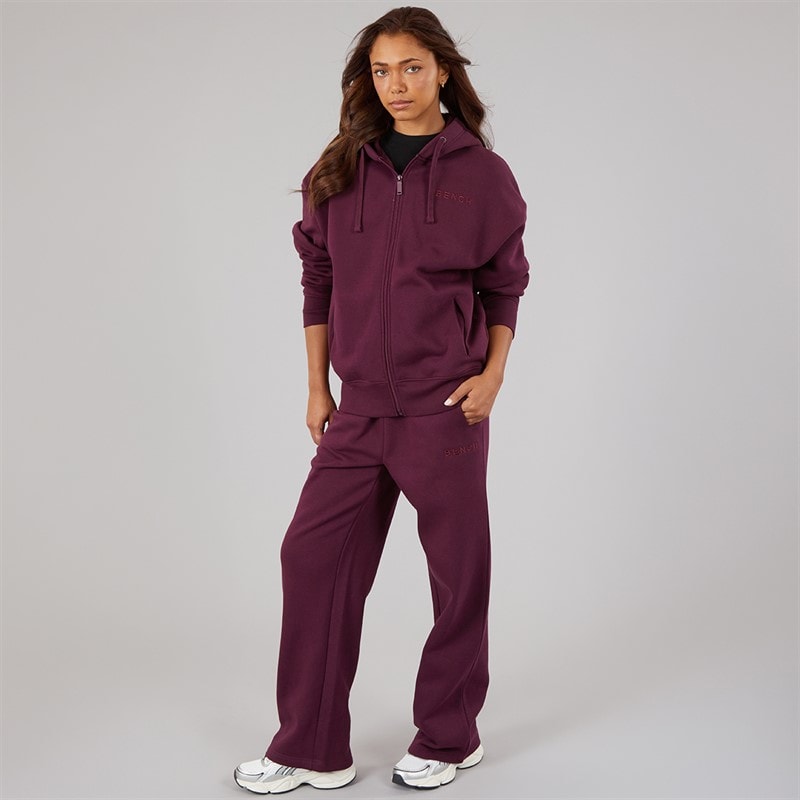 Bench Womens Roam Tracksuit Cherry Lacquer - Image 3
