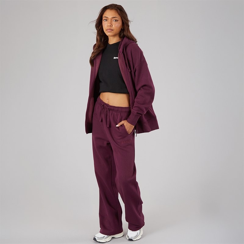 Bench Womens Roam Tracksuit Cherry Lacquer - Image 4