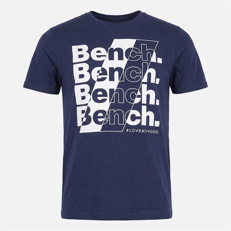 Bench Mens Gatela Five Pack Graphic T-Shirts Mixed - Image 5