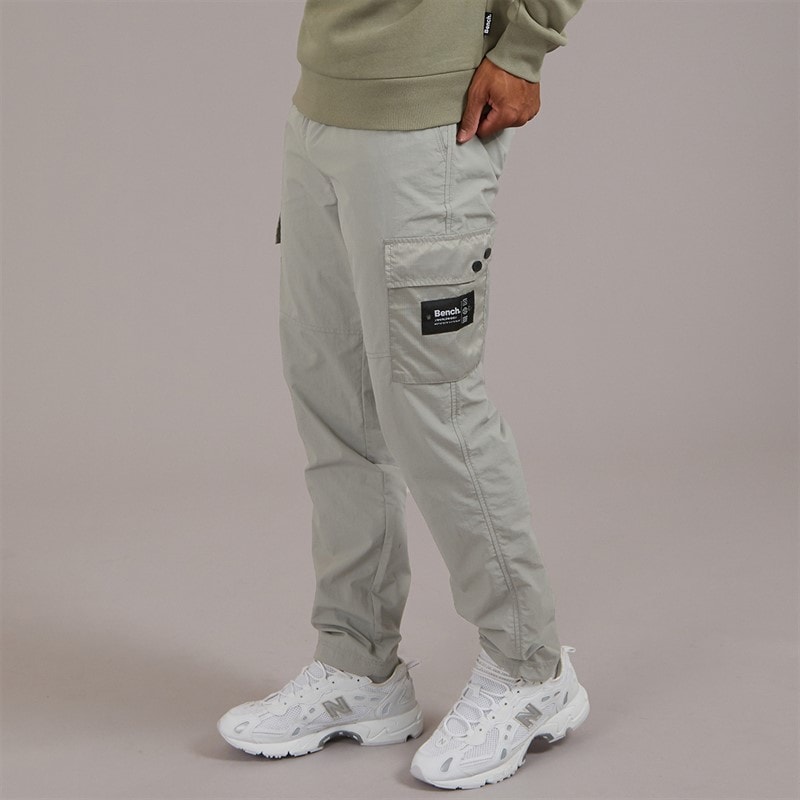 Bench Mens Azarin Utility Cargo Pants Circular Grey - Image 1