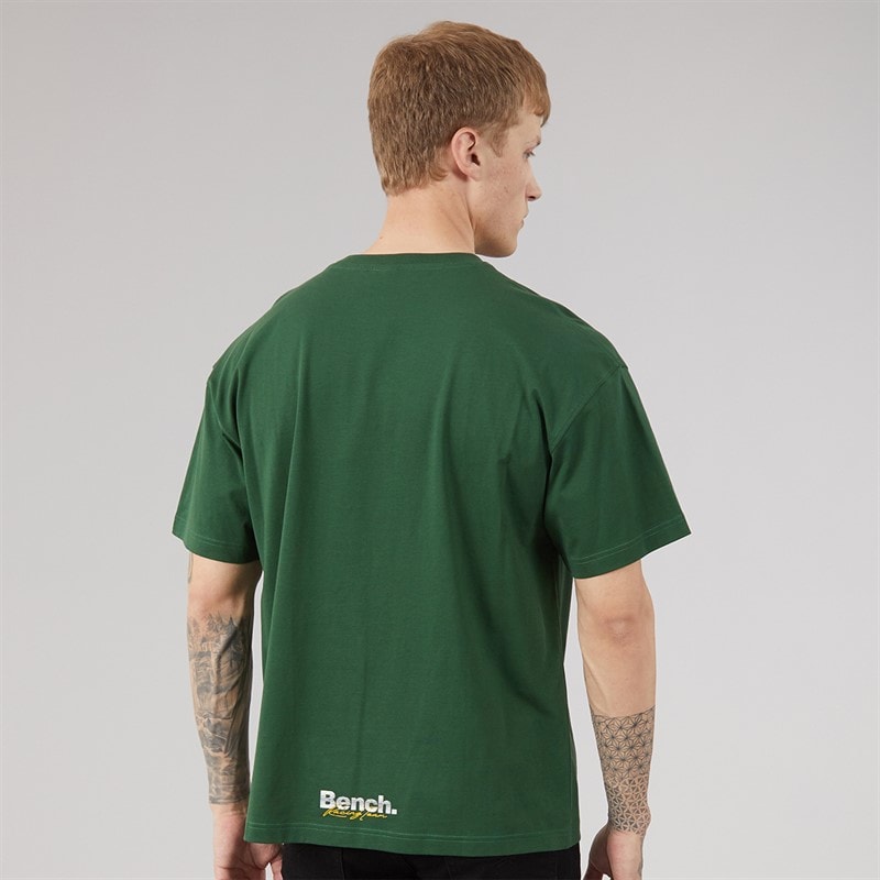 Bench Mens Alvera Oversized T-Shirt Primal Green - Image 2
