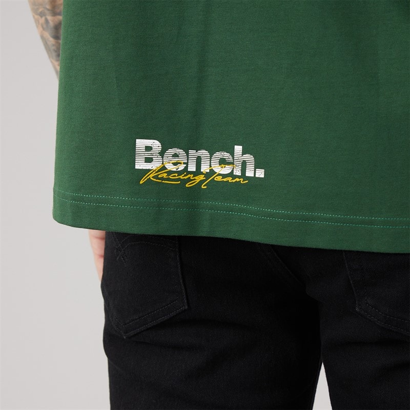 Bench Mens Alvera Oversized T-Shirt Primal Green - Image 3
