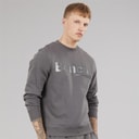 Bench Mens Elado Sweatshirt Steel Grey