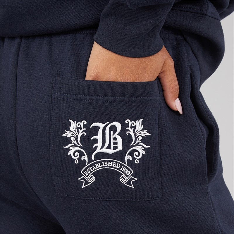Bench Womens Kyley Wide Leg Joggers Navy - Image 3