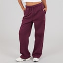 Bench Womens Aradia Wide Leg Joggers Cherry Lacquer