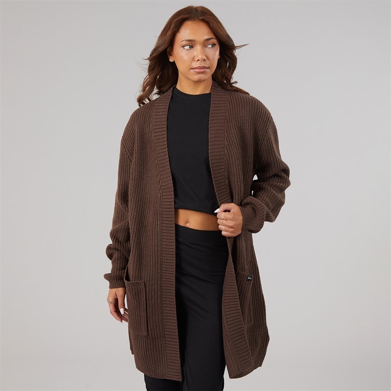 Bench Womens Asteria Cardigan Coffee