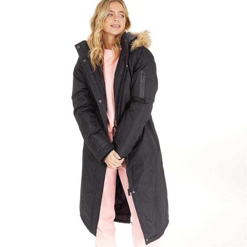 Bench Womens Skylar Parka Coat Black - Image 1