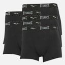 Everlast Mens Five Pack Boxers Black/Black