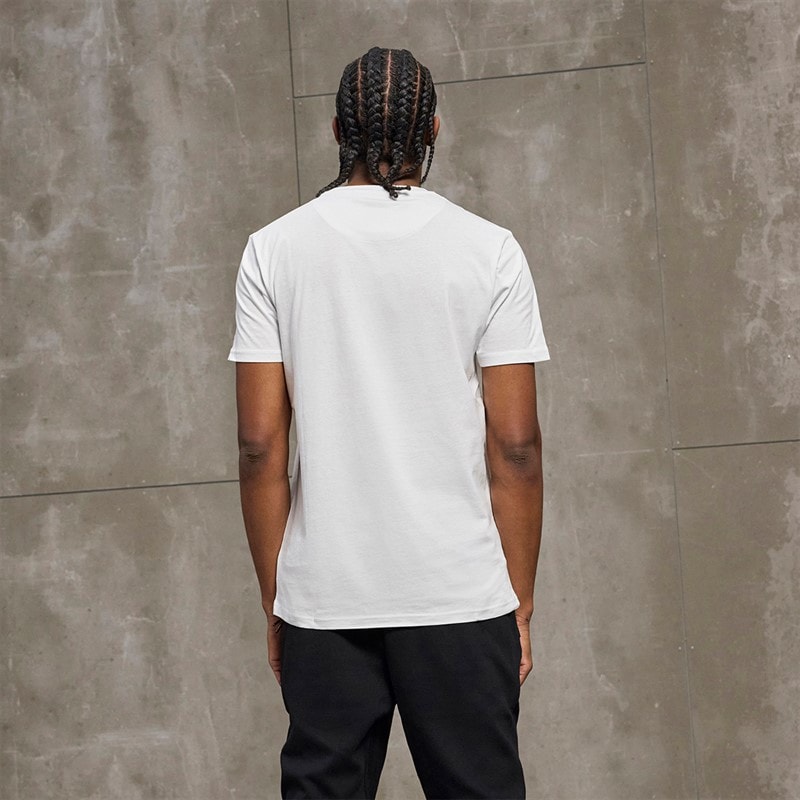 Everlast Mens Iconic Maximized Logo T-Shirt White - Image 2