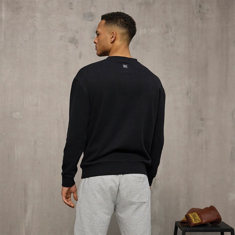 Everlast Mens Iconic Maximized Sweatshirt Black - Image 2