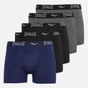 Everlast Mens Five Pack Boxers Black/Grey/Blue