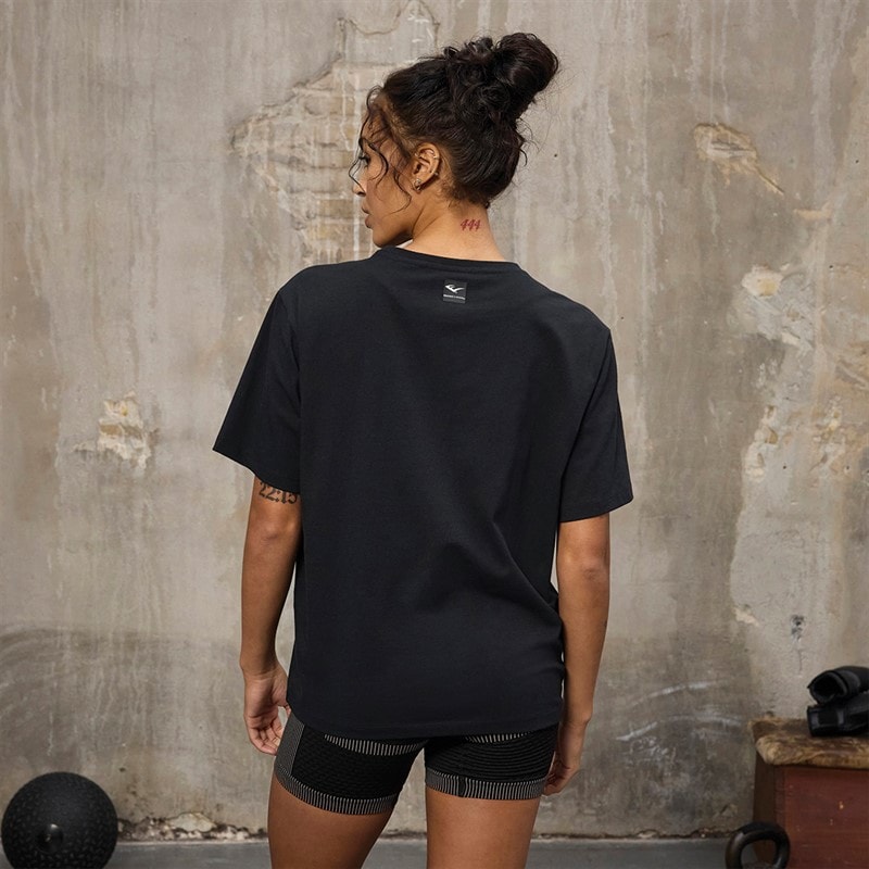 Everlast Womens T-Shirt Black - Image 2