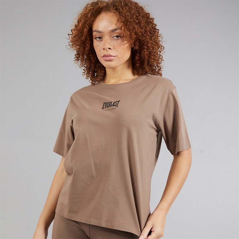 Everlast Womens T-Shirt Fossil