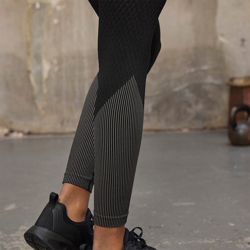 Everlast Womens Seamless Leggings Black - Image 5