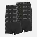 Everlast Mens Ten Pack Boxers Black