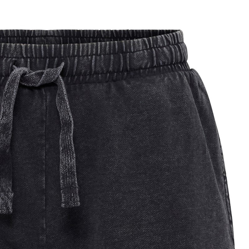 Everlast Mens Washed Sweat Shorts Black Beauty - Image 5