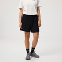 Everlast Womens Wide Pintuck Sweat Shorts Black Beauty