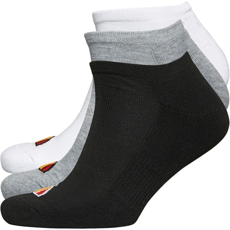 Ellesse Three Pack No Show Socks Multi - Image 1