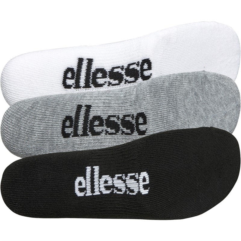 Ellesse Three Pack No Show Socks Multi - Image 2