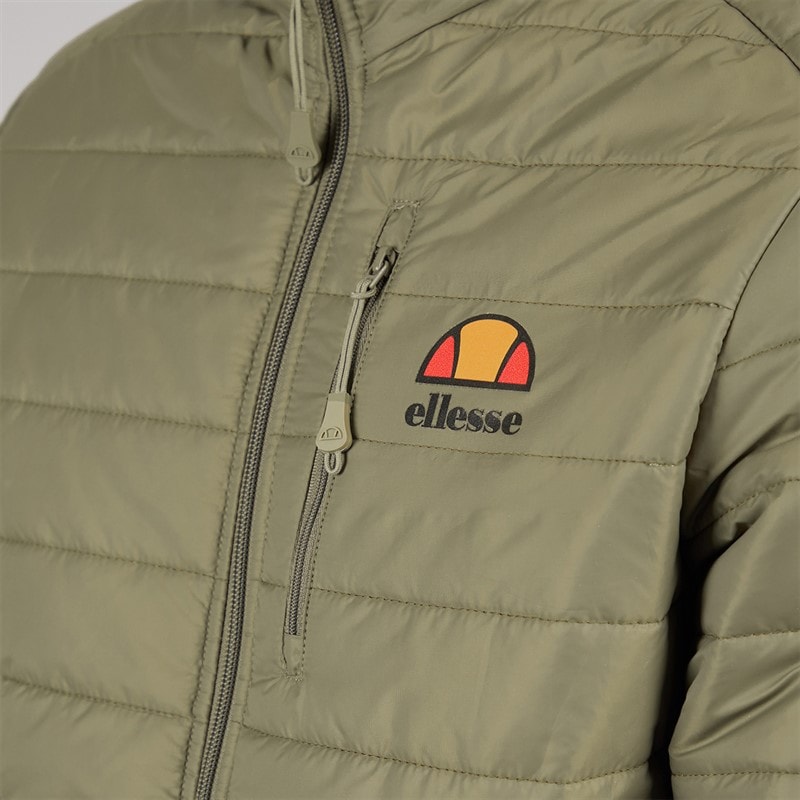 Ellesse Mens Corricella Padded Jacket Khaki - Image 5