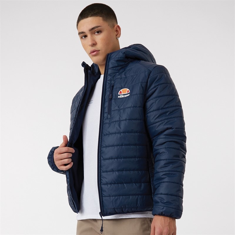 Ellesse Mens Corricella Padded Jacket Navy - Image 1