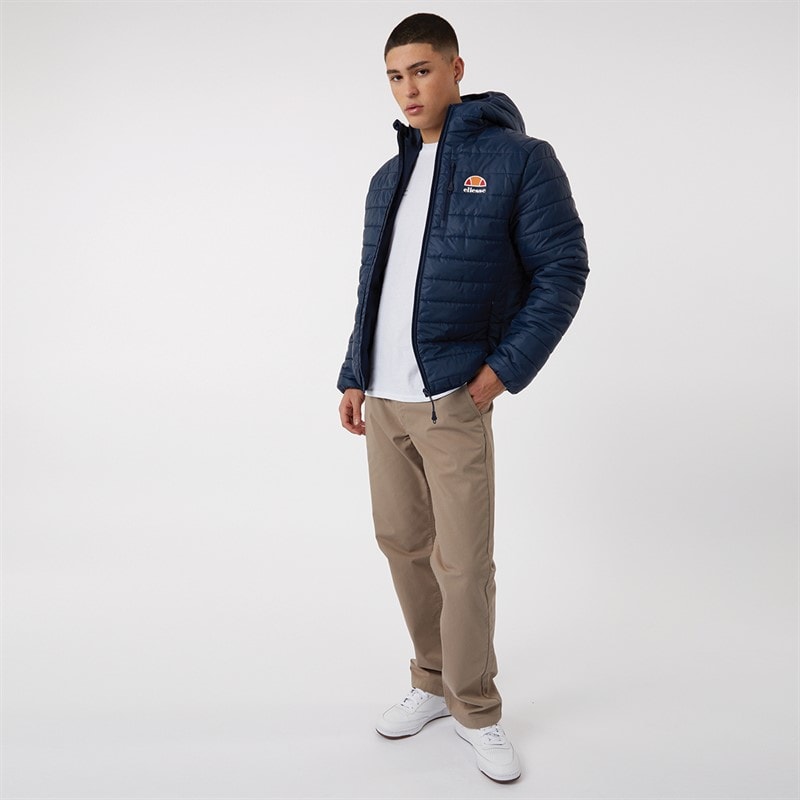 Ellesse Mens Corricella Padded Jacket Navy - Image 4