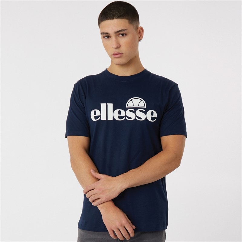 Ellesse Mens Cleffios Logo T-Shirt Navy - Image 1