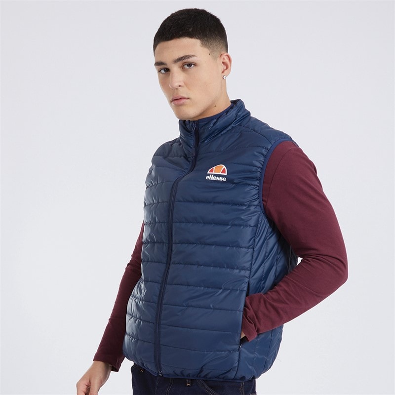 Ellesse Mens Portina Gilet Navy - Image 5