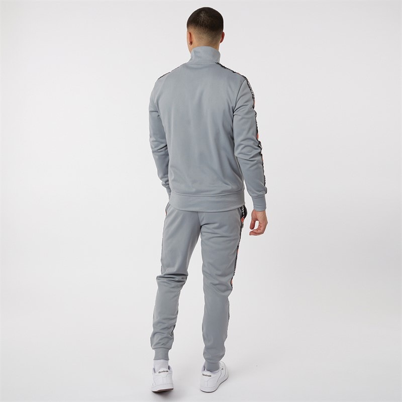 Ellesse Mens Giraldo Taped Poly Tracksuit Grey - Image 2